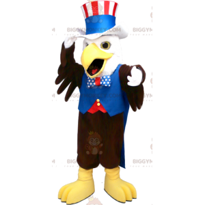 Kostým maskota BIGGYMONKEY™ Černobílého orla v republikánském