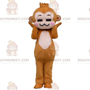 Disfraz de mono marrón de dibujos animados - Biggymonkey.com
