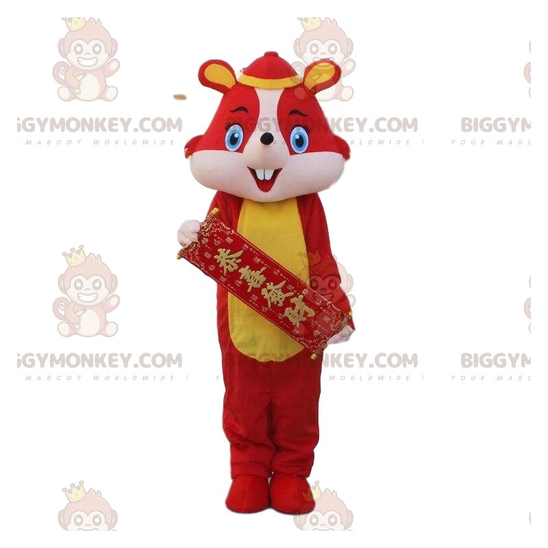 Red mouse costume in traditional Chinese dress – Biggymonkey.com