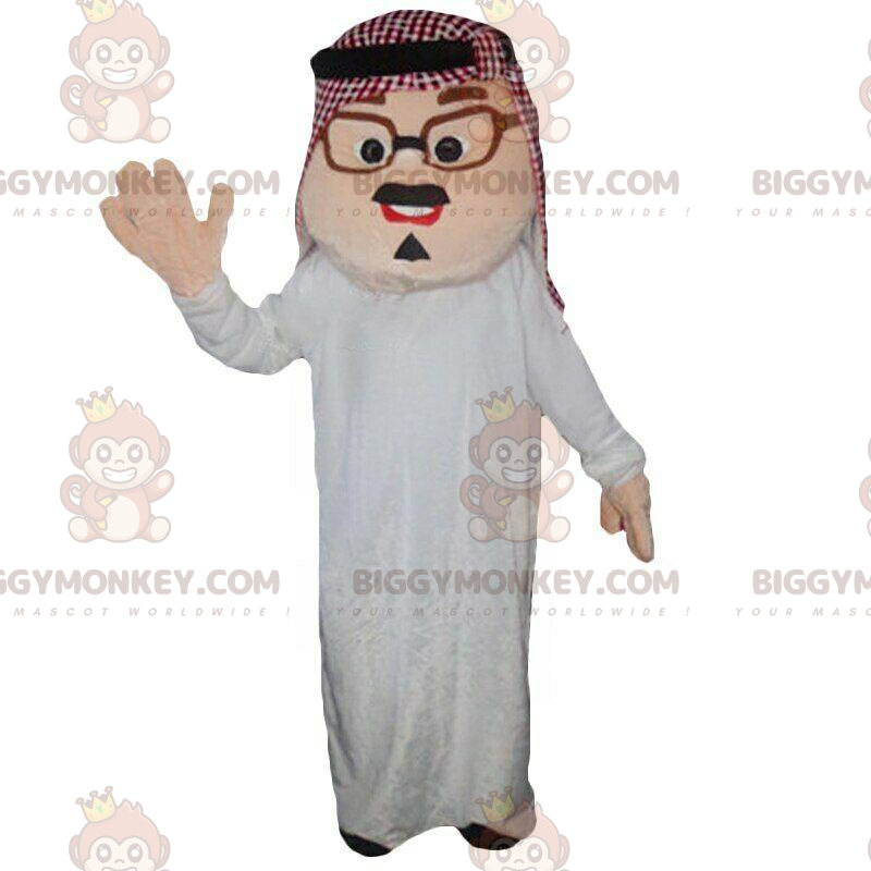 Orientalsk mandskostume, Maghreb BIGGYMONKEY™ maskotkostume