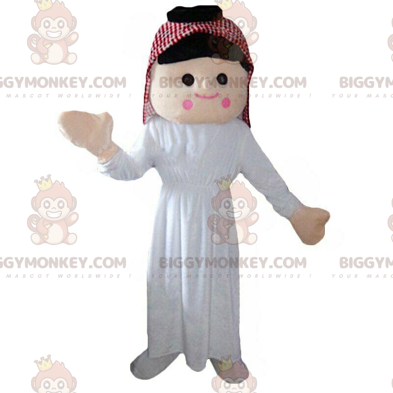 Orientalsk kvinde BIGGYMONKEY™ maskotkostume, Orientens kostume