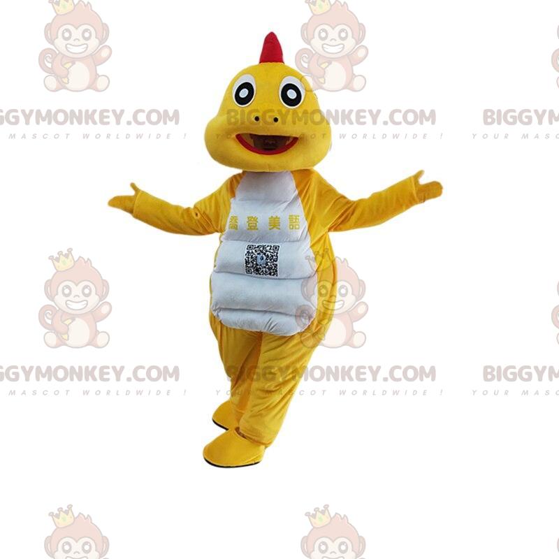 Fantasia de mascote BIGGYMONKEY™ de dinossauro Cortar L (175-180CM)