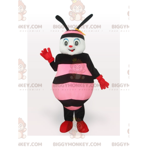 Pink and Black Bee BIGGYMONKEY™ Mascot Costume – Biggymonkey.com