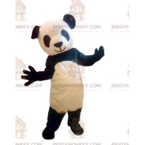 Costume da panda bianco e nero, costume da mascotte da orso