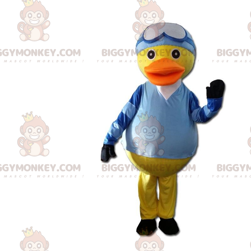 Duck costume dressed as a jockey, riding costume –