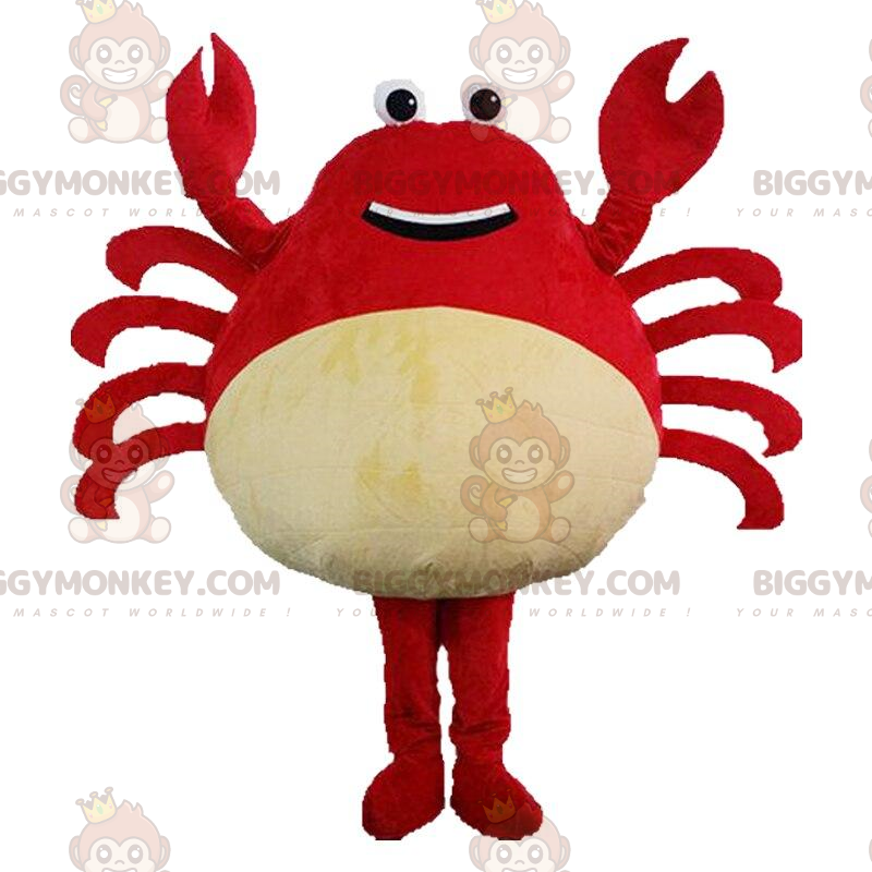 Costume da granchio rosso gigante, costume da crostaceo -