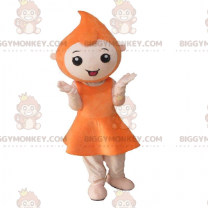 Kostium maskotka z pomarańczową łezką BIGGYMONKEY™ -