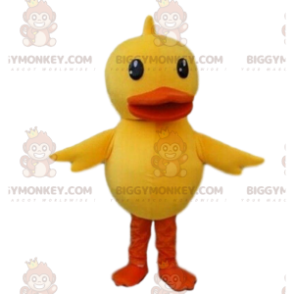 Kostium żółto-pomarańczowej kaczki, kostium gigantycznego ptaka