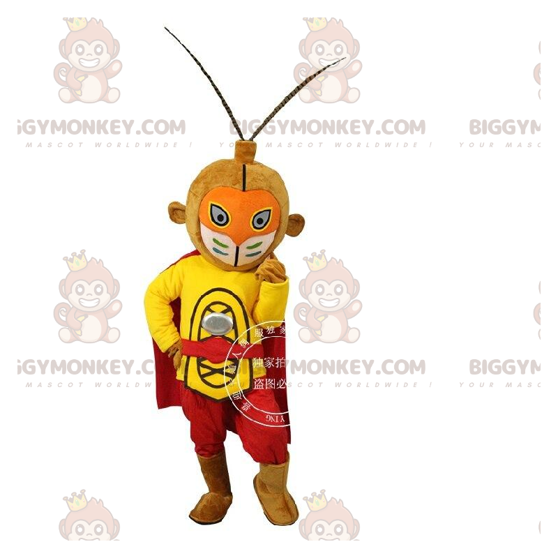 Costume de mascotte BIGGYMONKEY™ de Sun Wukong, Roi des singes