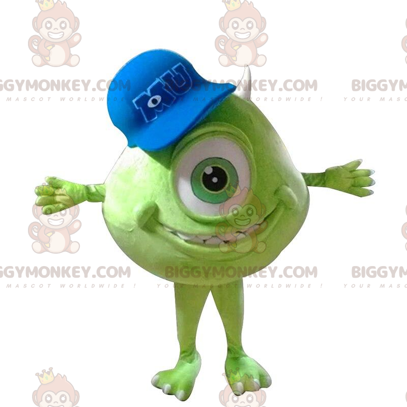 Costume da mascotte BIGGYMONKEY™ di Bob Razowski di Monsters