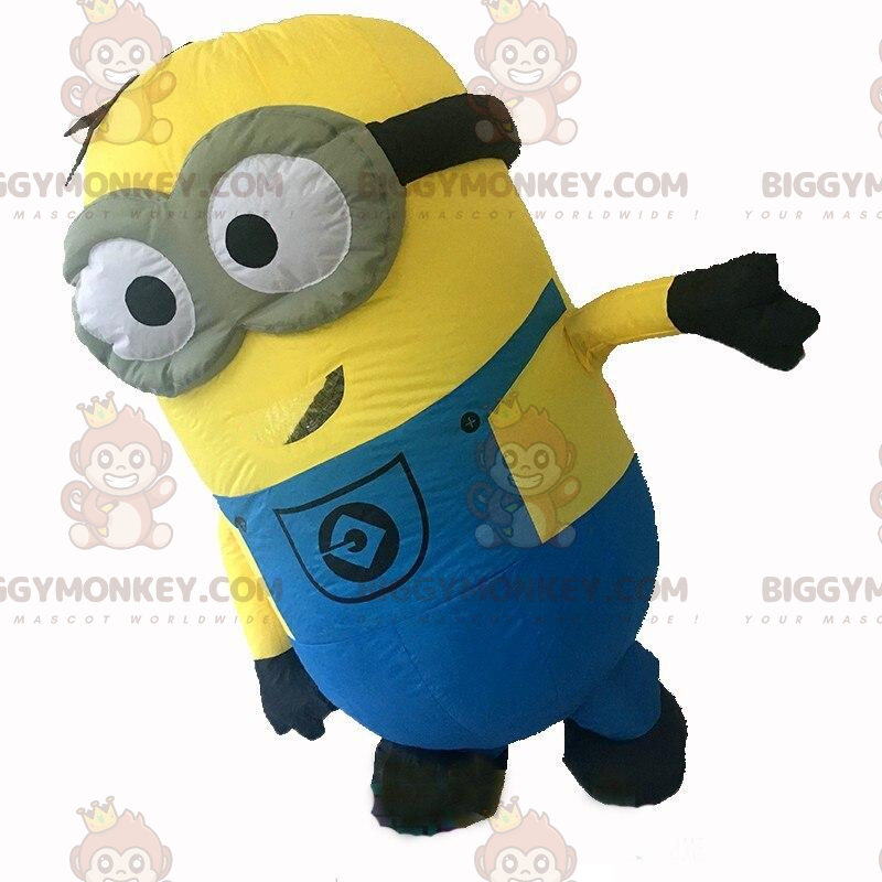 Φουσκωτό κοστούμι μασκότ BIGGYMONKEY™ Despicable Me Yellow