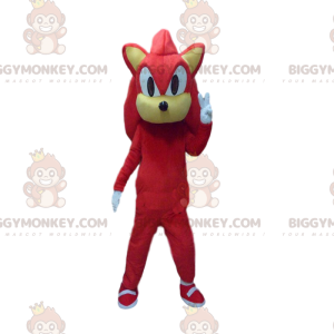 BIGGYMONKEY™ Maskottchenkostüm von Knuckles, berühmter