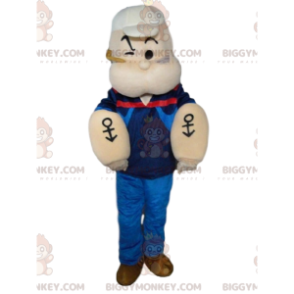 Disfraz de mascota BIGGYMONKEY™ de Popeye, el famoso marinero