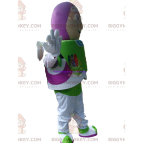 BIGGYMONKEY™ mascot costume of Buzz Lightyear, famous character