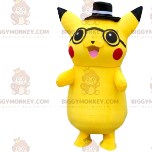 BIGGYMONKEY™ maskotdräkt av Pikachu, den berömda gula Pokémon