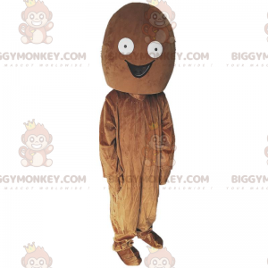 Potatisdräkt, brun karaktärsdräkt - BiggyMonkey maskot