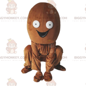 Kostium ziemniaka, brązowy kostium postaci - Biggymonkey.com