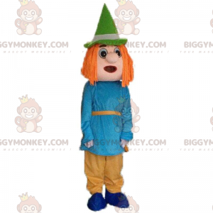 Costume de mascotte BIGGYMONKEY™ d'épouvantail, personnage dans