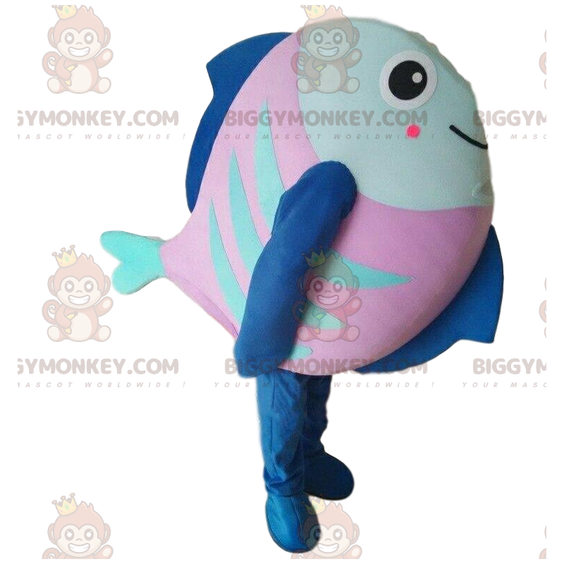 Pink, blue and green fish costume, sea costume – Biggymonkey.com