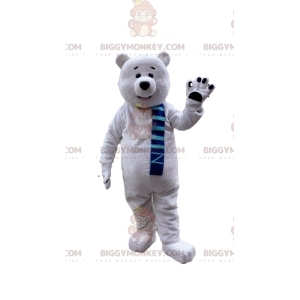 Costume da orso polare gigante, costume da mascotte da orso