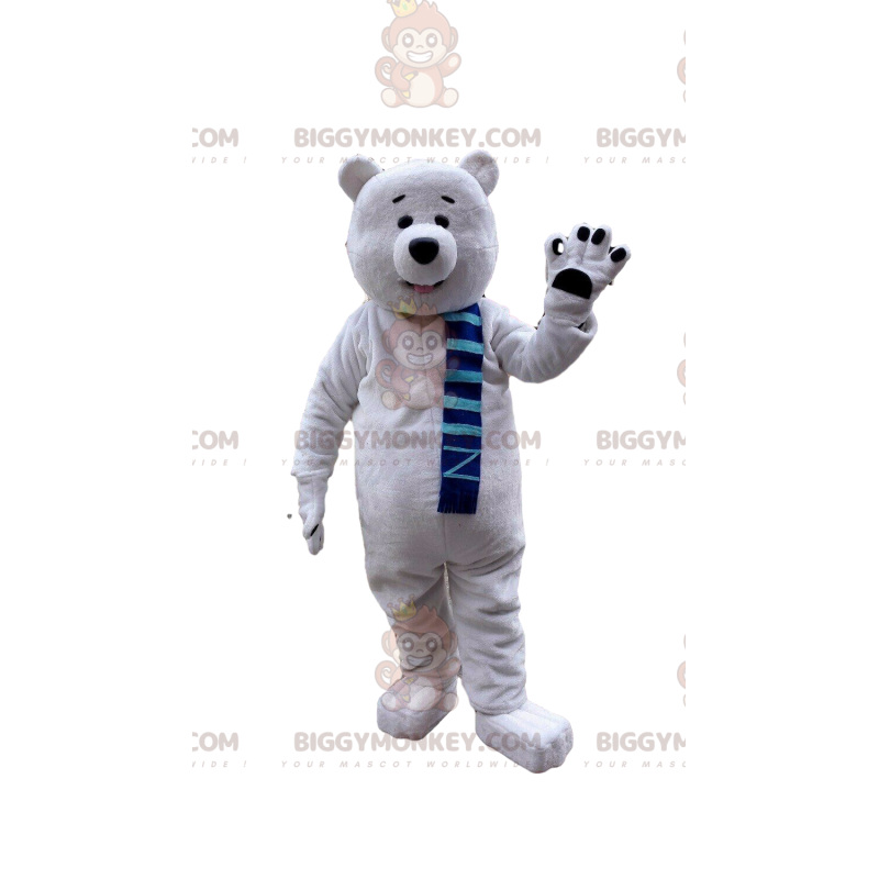 Kæmpe isbjørn kostume, isbjørn BIGGYMONKEY™ maskot kostume -
