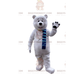 Costume da orso polare gigante, costume da mascotte da orso