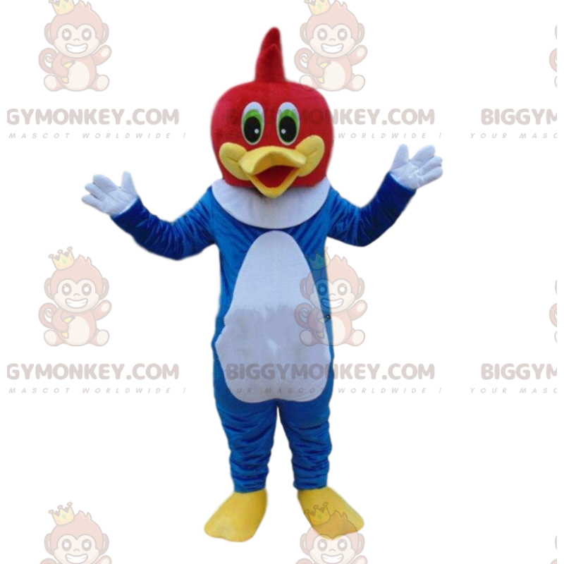 BIGGYMONKEY™ Maskottchenkostüm von Woody Woodpecker, dem