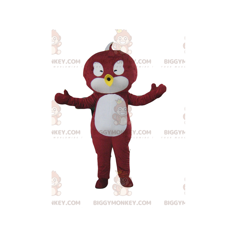 Red and White Bird BIGGYMONKEY™ Mascot Costume - Biggymonkey.com