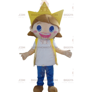 Disfraz de mascota infantil BIGGYMONKEY™, niña muy sonriente