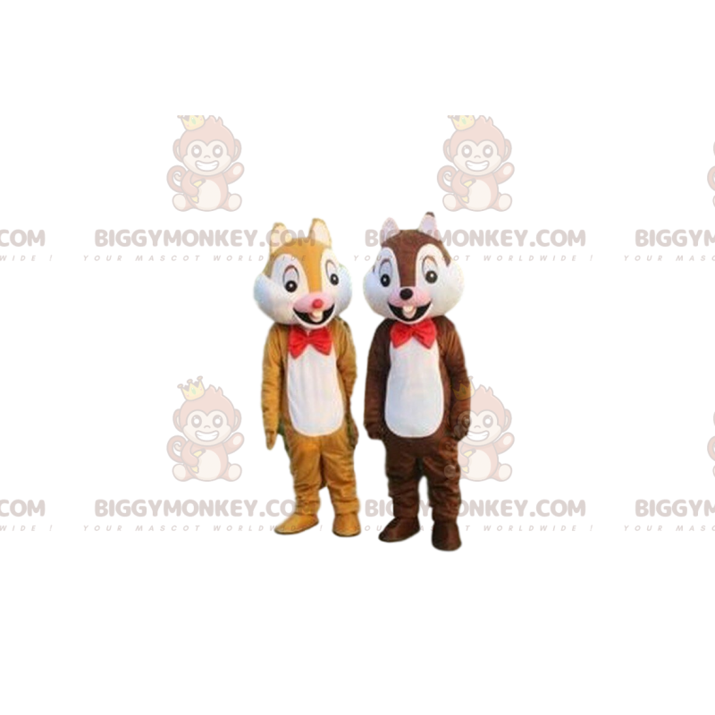 Tic and Tac costumes, famous cartoon squirrels – Biggymonkey.com