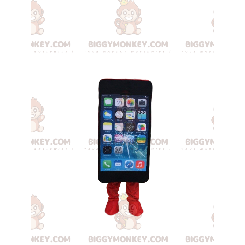 Kaputtes Handy-Kostüm, Smartphone-Kostüm - Biggymonkey.com