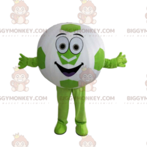 BIGGYMONKEY™ Costume da Mascotte Pallone Rotondo, Pallone da