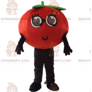 BIGGYMONKEY™ gigantische rode tomaat mascottekostuum, groente-