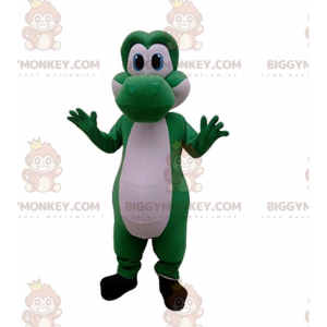 Costume de mascotte BIGGYMONKEY™ de Yoshi, le dragon du jeu