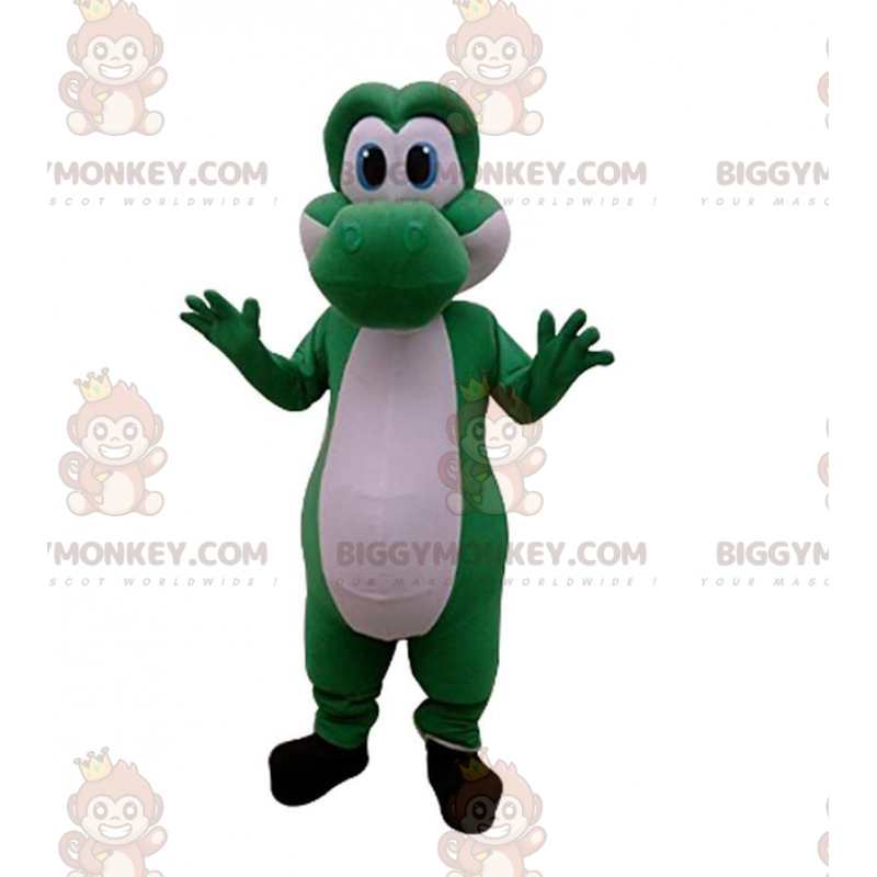 Kostým maskota BIGGYMONKEY™ Yoshiho, slavného draka z videohry