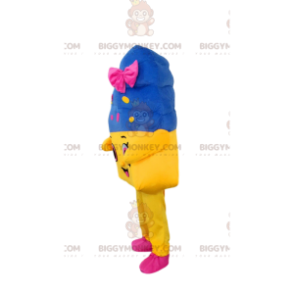 Obří nádoba na zmrzlinu Kostým maskota BIGGYMONKEY™, barevný