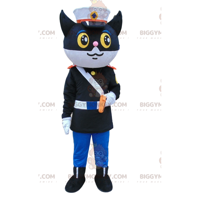 Kostium maskotki kota policyjnego BIGGYMONKEY™, kostium