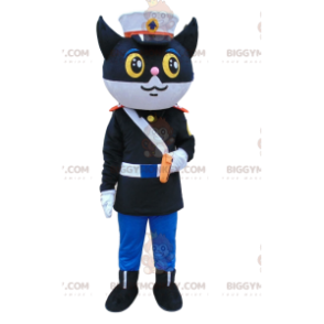 Disfraz de mascota gato policía BIGGYMONKEY™, disfraz de