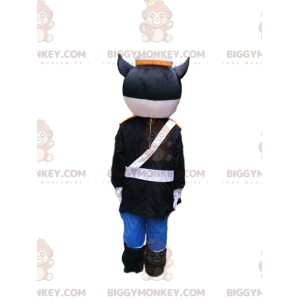 Traje de mascote de gato policial BIGGYMONKEY™, traje de