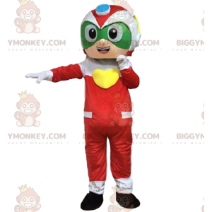 Costume da mascotte astronauta BIGGYMONKEY™, costume da pilota