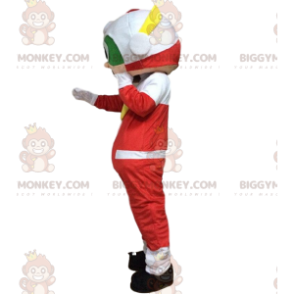 Costume da mascotte astronauta BIGGYMONKEY™, costume da pilota