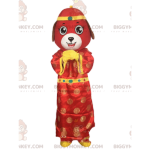 Costume da cane rosso, costume asiatico, segno cinese -
