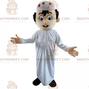 Costume da mascotte uomo orientale BIGGYMONKEY™, costume