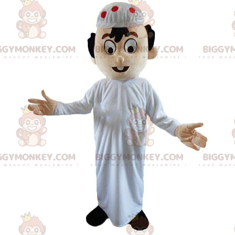 Oriental man BIGGYMONKEY™ mascot costume, North African, Muslim