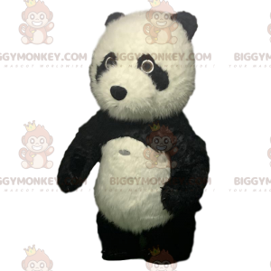 BIGGYMONKEY™ Maskotdräkt Uppblåsbar Panda, 2 meter Teddybjörn -