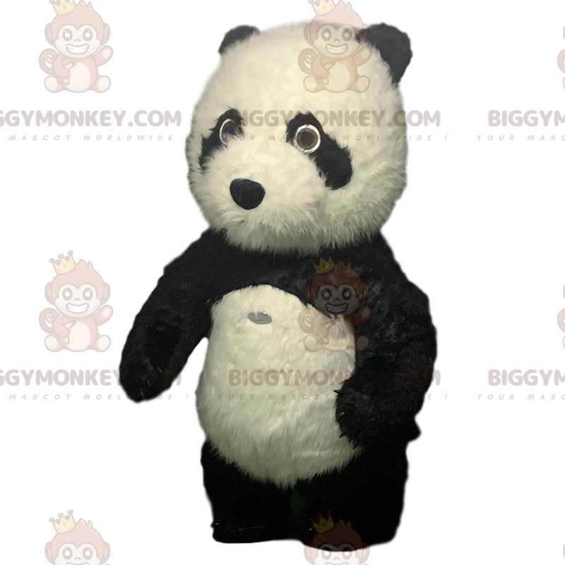 BIGGYMONKEY™ mascottekostuum opblaasbare panda, teddybeer van 2