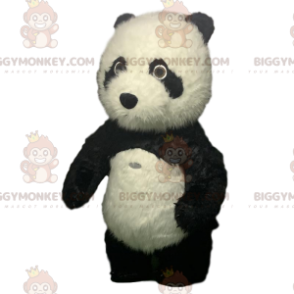 Disfraz de mascota BIGGYMONKEY™ Panda inflable, oso de peluche