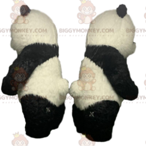 BIGGYMONKEY™ Costume da Mascotte Panda Gonfiabile, Orsacchiotto