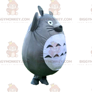 Costume de mascotte BIGGYMONKEY™ de Totoro, raton gris et