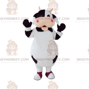 Fully customizable black and white cow costume – Biggymonkey.com